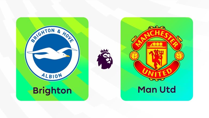 Brighton and Hove Albion vs Manchester United event artwork