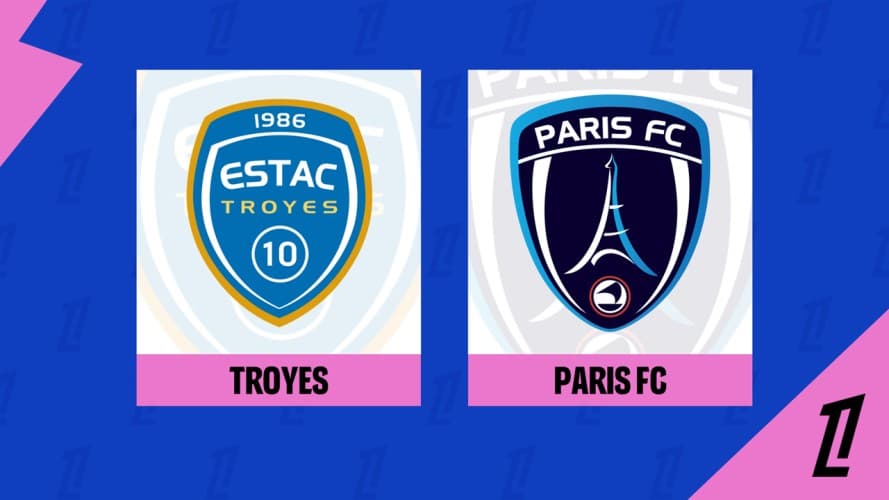 Troyes vs Paris FC event artwork