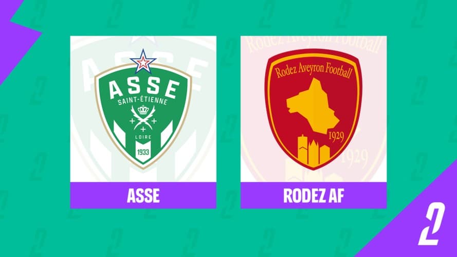 St Etienne vs Rodez AF event artwork