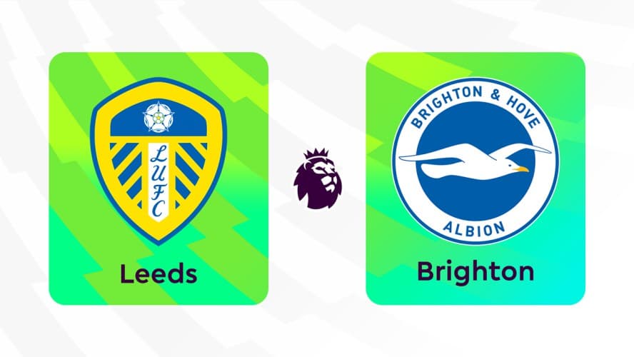 Leeds United vs Brighton and Hove Albion event artwork