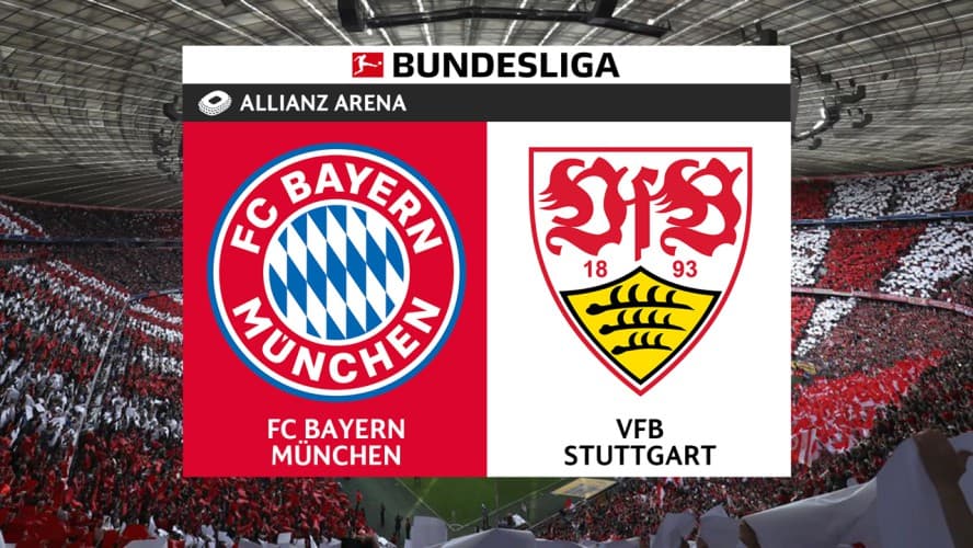 Bayern Munich vs Stuttgart event artwork