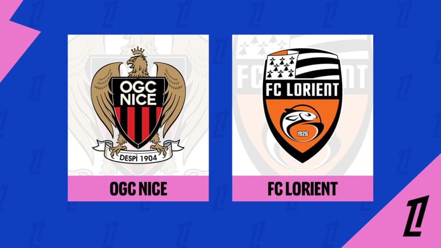 Nice vs Lorient event artwork