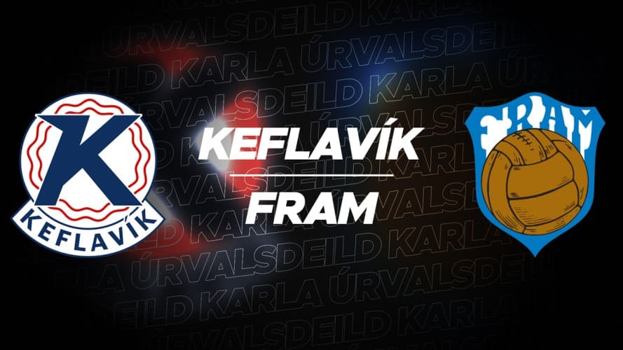 Keflavík vs Fram Reykjavík event artwork